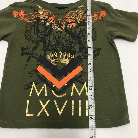 5/20 Blac Label Green V Neck Small Size 4 t shirt - Picture 3 of 5